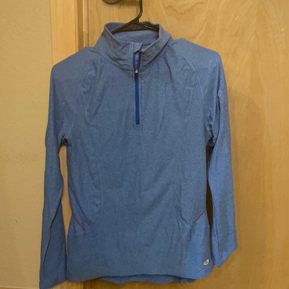 Blue champion 1/4 zip. Size M.